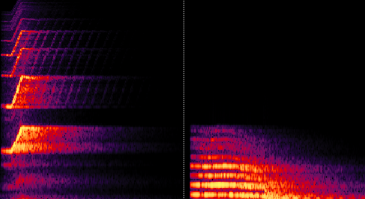 Replicating whale calls
